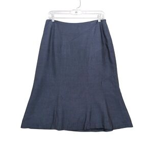 Garfield & Marks‎ Rachel Skirt A-Line Paneled Virgin Wool Blend Sz 8 USA